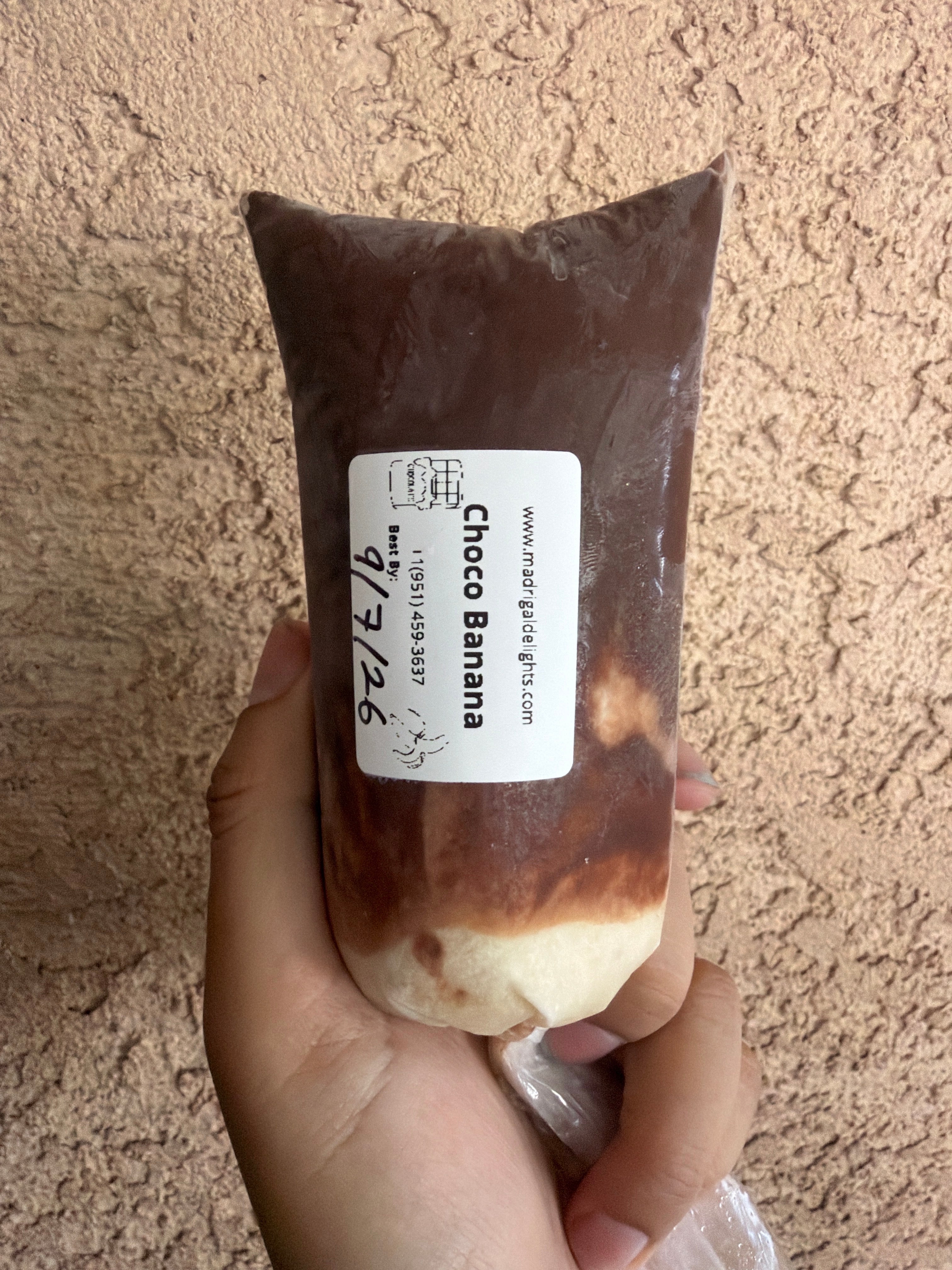 Choco Banana Freeze Pops