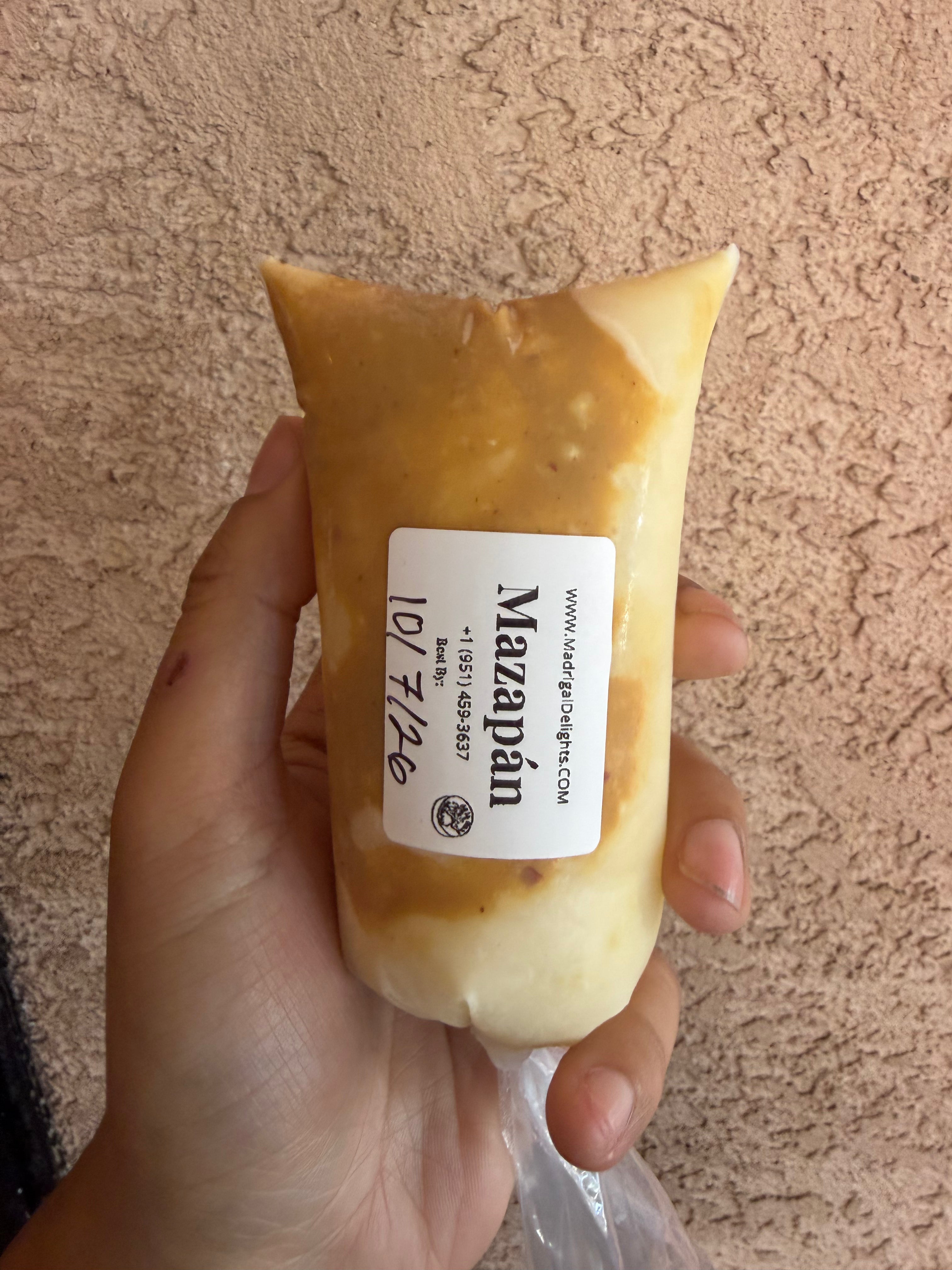 Mazapan Freeze Pops
