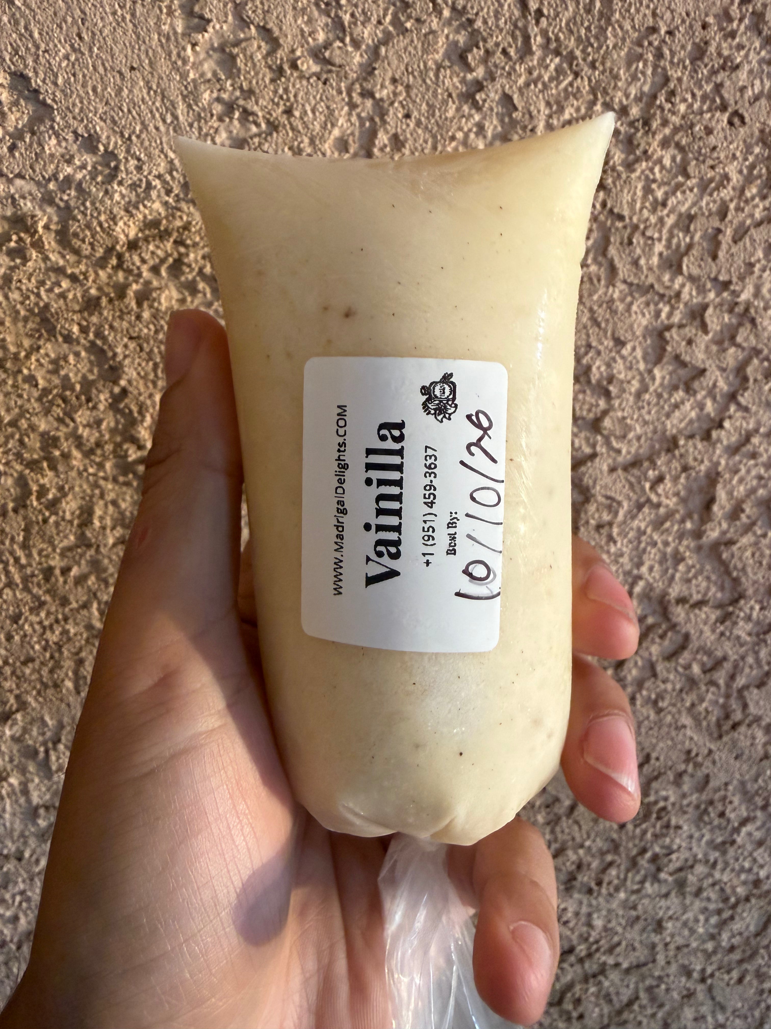 Vanilla Freeze Pops